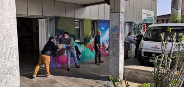 Cibo gratis a domicilio: i pulmini dagli Hub del Comune di Milano. Intervista ad Andrea Magarini