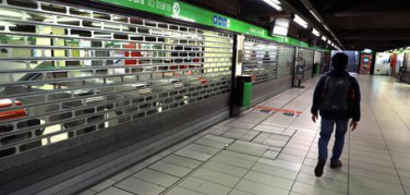 Milano, Coronavirus: crollo dei passeggeri del trasporto pubblico e privato