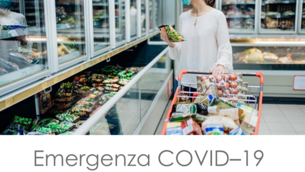 Immagine: Emergenza Coronavirus Covid 19: pubblicato il rapporto ISMEA sulla domanda e l'offerta dei prodotti alimentari nelle prime settimane di diffusione del virus