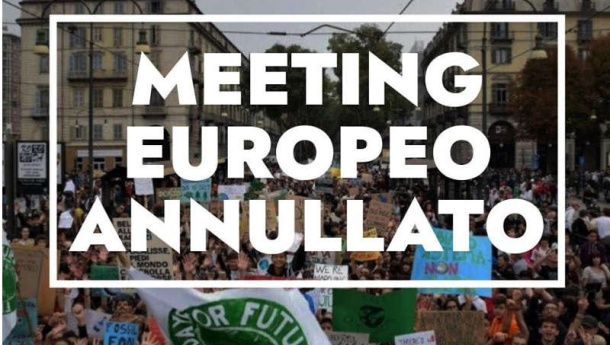 Immagine: Annullato il meeting internazionale del Fridays For Future a Torino
