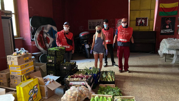 Immagine: Il report dei furgoni di ortofrutta recuperata da Eco dalle Città e Vivi Balon dal 20 al 24 aprile