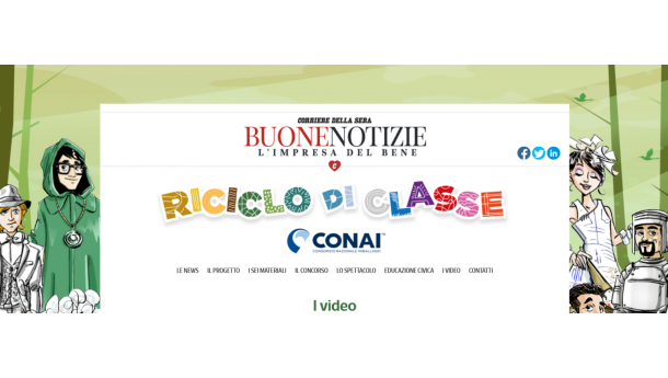 Immagine: Riciclo di Classe: on line lo spettacolo teatrale 'Dipende da noi'