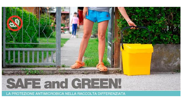 Immagine: Sartori Ambiente e Copptech: contenitori antimicrobici per la raccolta differenziata