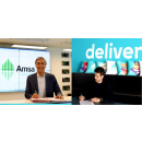 Immagine: Milano. Consegne a domicilio e raccolta differenziata: firmato accordo tra Amsa e Deliveroo