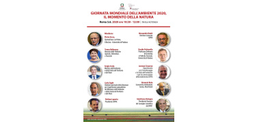 Giornata Mondiale dell'Ambiente, diretta web organizzata da Ispra con i Ministri Costa e Bellanova