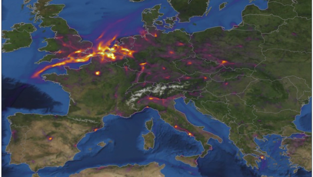 Immagine: Covid, in Europa non è stato ancora rilevato un aumento degli inquinanti a seguito dell’allentamento del lockdown
