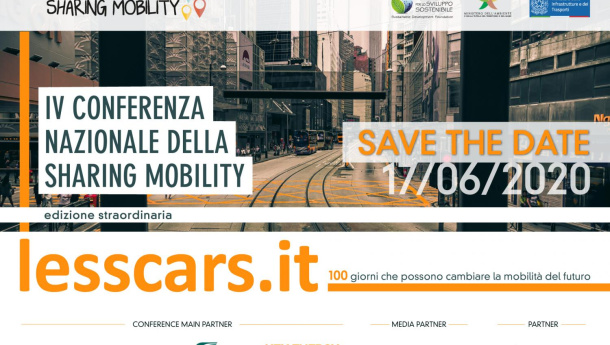 Immagine: Mercoledì 17 giugno IV Conferenza nazionale sulla sharing mobility