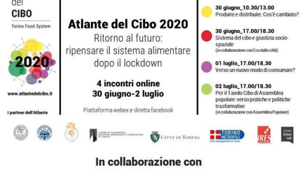Immagine: Atlante del Cibo 2020. Ritorno al futuro: ripensare il sistema alimentare dopo il lockdown
