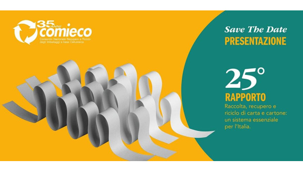 Immagine: Il 21 luglio 2020 la presentazione del 25° Rapporto Comieco