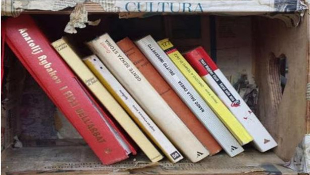 Immagine: Il riuso all’Evergreen Fest con Vivilibrôn, il progetto che salva i libri dall’inceneritore e promuove l’economia circolare dal basso