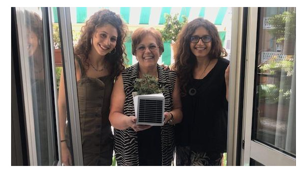 Immagine: 'Arianna', l’innovativo vaso per monitorare la qualità dell’aria in città