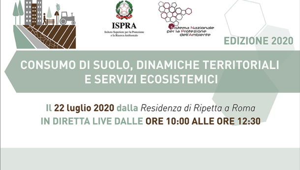 Immagine: Consumo di suolo in costante peggioramento, ISPRA presenta i nuovi dati in diretta web