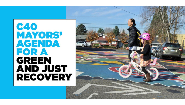 Immagine: C40, presentato il piano per una ripresa green ed equa post Covid-19 nelle città