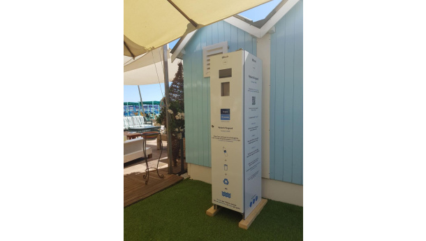 Immagine: Corepla e Acqua Dynamo al Bagno Bruno di Forte dei Marmi