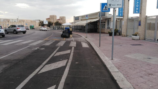 Immagine: Bari, Lungomare Marconi San Cataldo: seconda petizione per ripristinare la viabilità pre-esistente