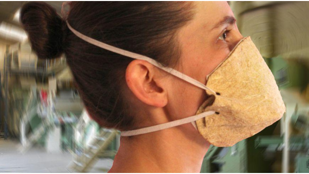 Immagine: Coronavirus, un’azienda francese ha sviluppato delle mascherine compostabili in canapa