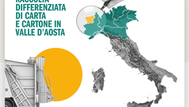 Immagine: In Valle d’Aosta raccolte e avviate al riciclo quasi 10.000 tonnellate di carta e cartone nel 2019