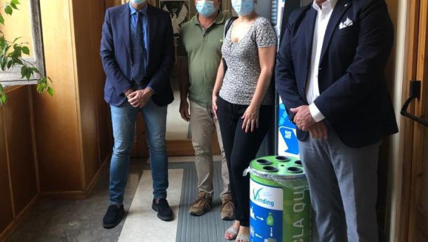 Immagine: Ragusa: oltre 72% rifiuti differenziati raccolti. Il Comune patrocinia il progetto RiVending