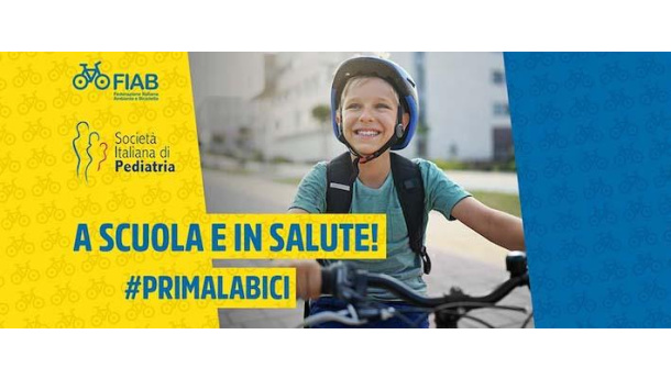 Immagine: A scuola e in salute! #Primalabici! La campagna di Fiab e dei pediatri italiani