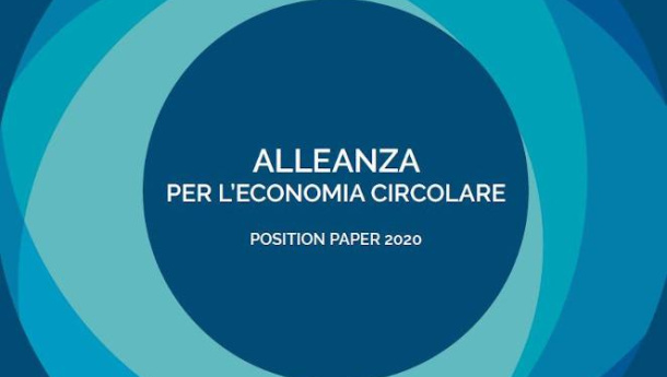 Immagine: L’Alleanza per l’Economia Circolare presenta online il nuovo Position Paper