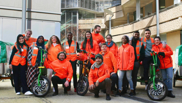 Immagine: Biocycle: a Parigi solidarietà e lotta allo spreco alimentare viaggiano su due ruote