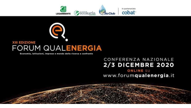 Immagine: Torna il Forum QualEnergia: 2 e 3 dicembre 2020. Ecco il programma della 13esima edizione