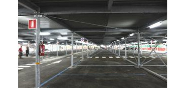Metro Rebibbia, aperto il nuovo parcheggio di scambio