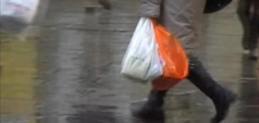 I sacchetti di plastica nel Natale 2010