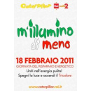 Immagine: M'illumino di meno, il 18 febbraio la campagna di Caterpillar in versione “tricolore”