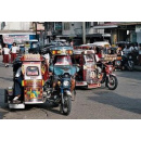 Immagine: A Manila presto in circolazione 200mila tricicli elettrici
