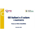 Immagine: Rapporto Ipr-UniVerde: il 92% degli italiani vuole l’energia solare