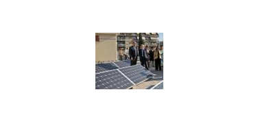 Zingaretti inaugura il tetto fotovoltaico alle scuole superiori Piaget