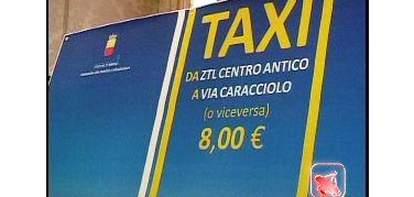 Napoli, taxi per tutti: da giovedì 16 febbraio partono le tariffe low cost