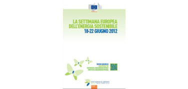 Settimana europea per l’energia sostenibile, al via l'edizione 2012
