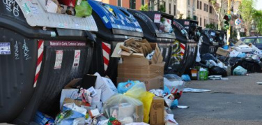 Rifiuti di Roma: barricate a Colfelice e sit-in ad Albano Laziale