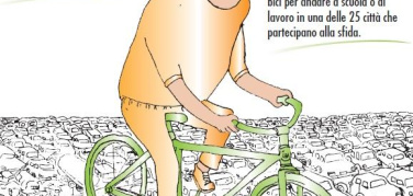 Giovedì 9 maggio: sfida a colpi di pedale tra 23 città italiane