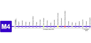 Metro linea 4, approvazione definitiva dalla Giunta per l’intera tratta Linate-Lorenteggio