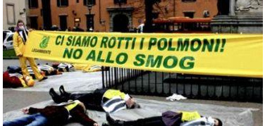 Smog, Legambiente: a Roma +35% rischio tumore al polmone per inquinamento, contro media europea +22%