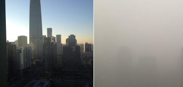 Smog, acqua nebulizzata per disperdere le polveri: la proposta in uno studio cinese