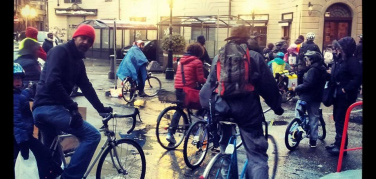 Bike to School Torino, immagini e interviste dalla pedalata del 31 gennaio | Video
