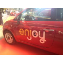 Immagine: Enjoy, arriva a Roma il car sharing targato Eni con le Fiat 500