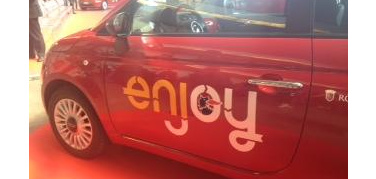 Enjoy, arriva a Roma il car sharing targato Eni con le Fiat 500