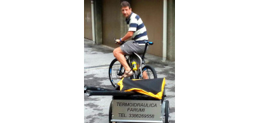 A Lecco spunta l’eco- trumbee: l’idraulico in bicicletta