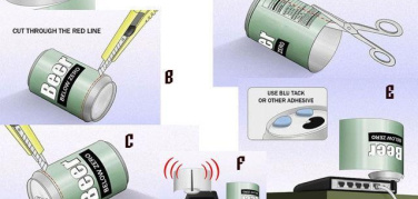 Come migliorare e potenziare il segnale wifi con una lattina | Video