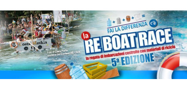 Re Boat Race: la regata con imbarcazioni di riciclo torna a Roma il 13 settembre