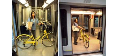 Torino, conclusa la sperimentazione delle bici sul metrò. Lubatti: 