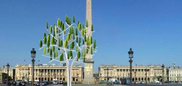 Alberi a vento a Parigi: l'energia eolica diventa biomimetica