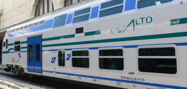 Regione Lazio, consegnato un nuovo treno per i pendolari