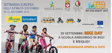 Bari, le iniziative per la Settimana europea della mobilità sostenibile