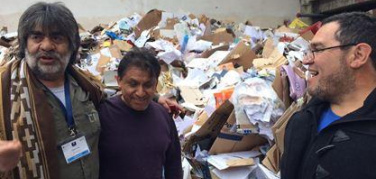 Cartoneros e Pepenadores consegnano a Ban Ki-Moon la “Carta dei diritti dei raccoglitori informali di rifiuti”